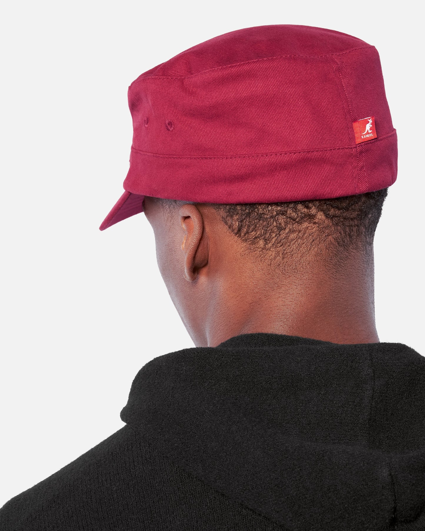Kangol twill army cap, Rot