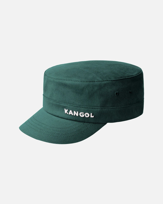 Kangol twill army cap, Pine Grün