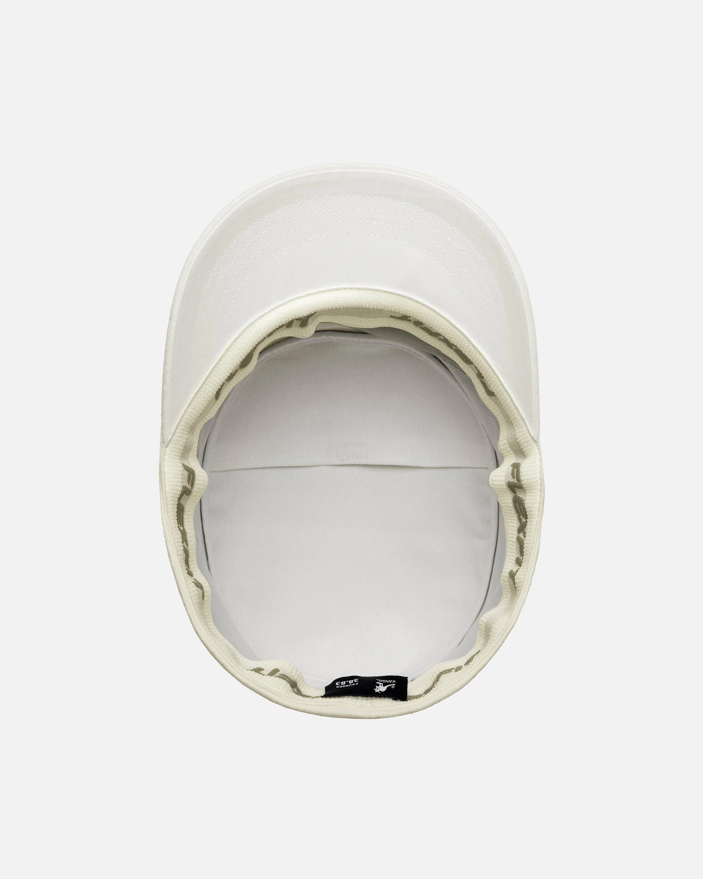 Kangol twill army cap, Weiß