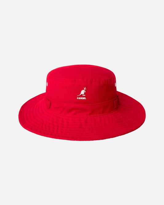 Kangol utility cords jungle bucket fischerhut, Rot