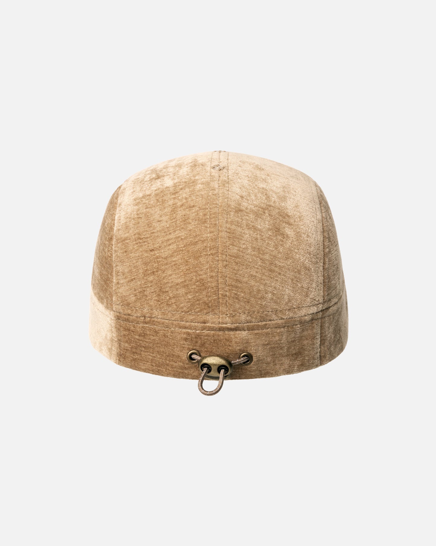 Kangol Velvet 5 panel cap, Braun