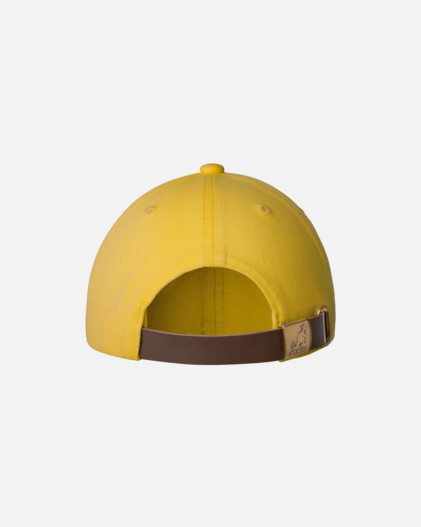 Kangol washed cotton adjustable baseball cap, Gelb