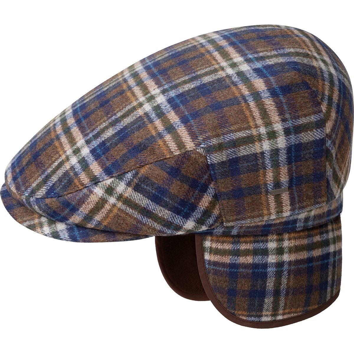 Bailey 1922 wickes 5 panel earflaps flatcap, Grün