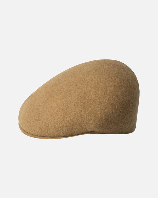 Kangol schiebermütze wolle 504 camel, Braun