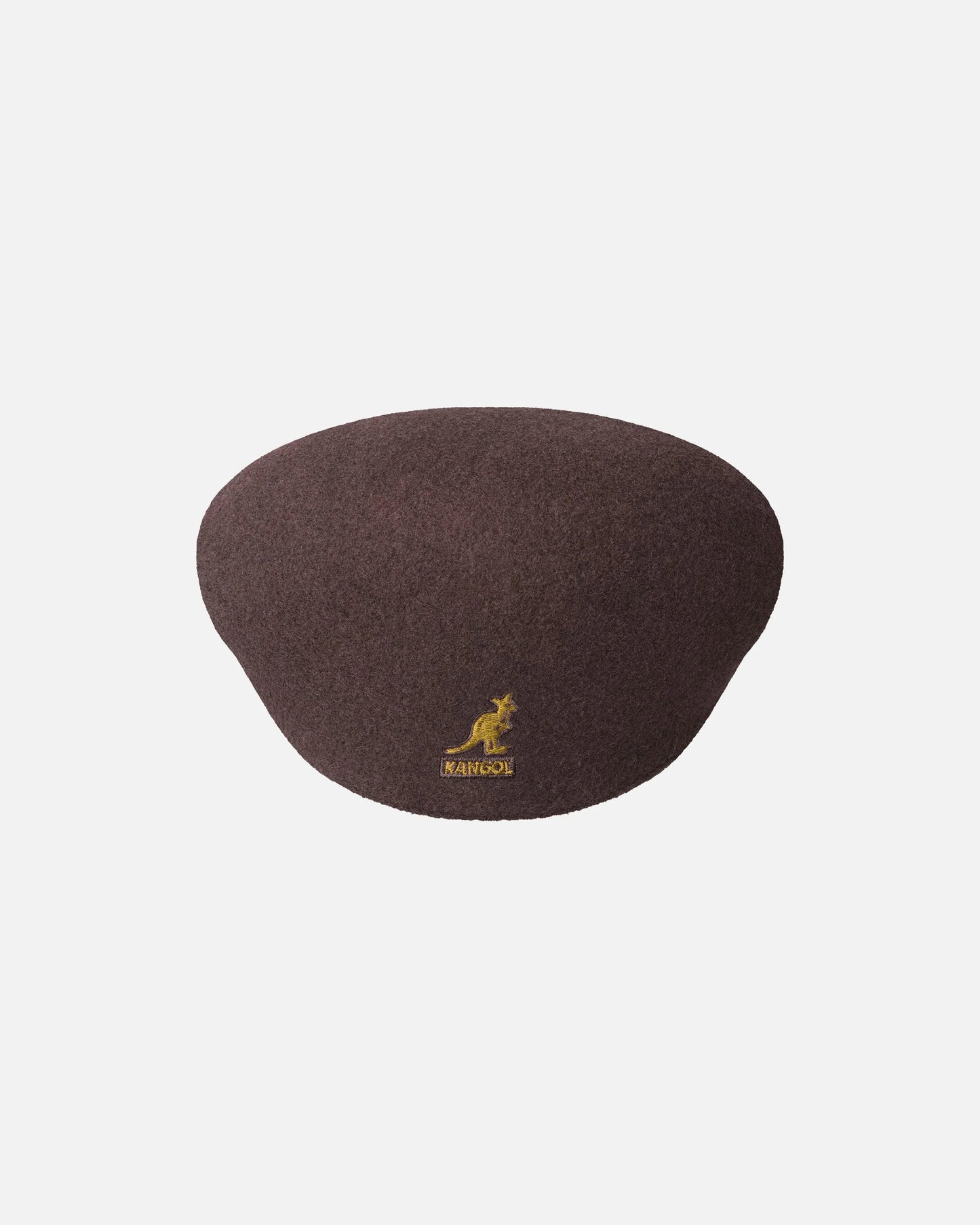 Kangol schiebermütze wolle 504, Dunkelbraun