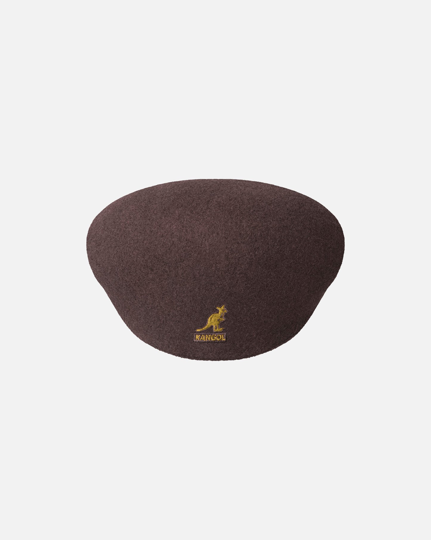 Kangol schiebermütze wolle 504 espresso, Braun