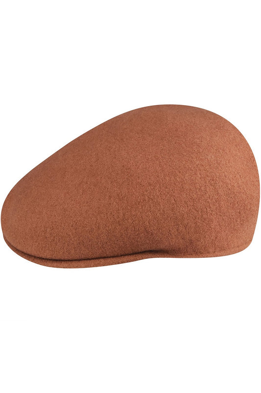 Kangol schiebermütze wolle 504 mahogany, Braun