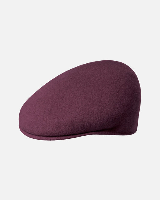 Kangol schiebermütze wolle 504, Bordeaux Rot