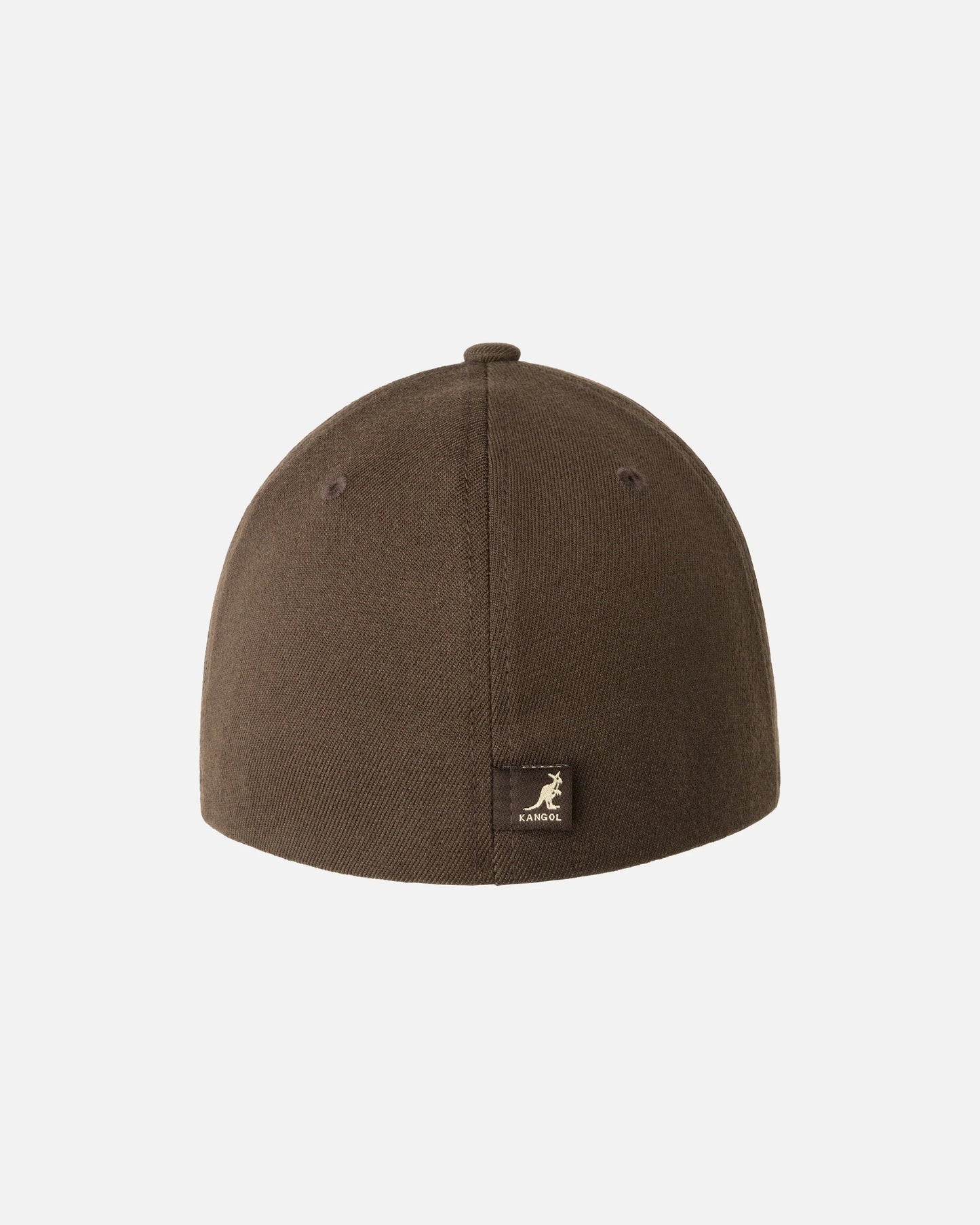 Kangol wool flexfit baseball cap, Braun