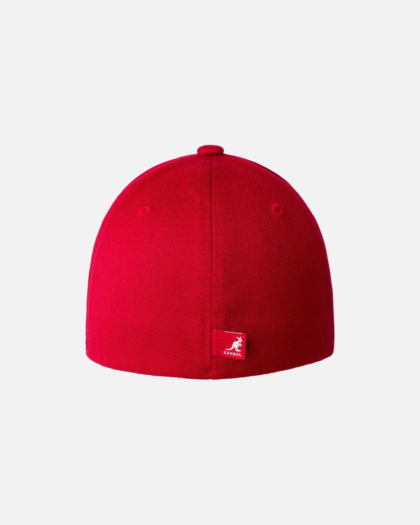 Kangol wool flexfit baseball cap, Rot
