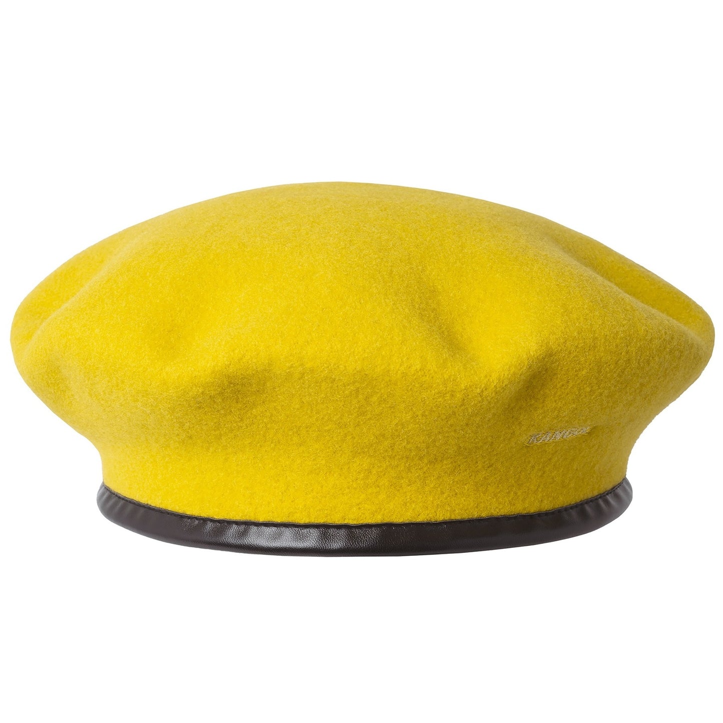 Kangol wool monty beret baskenmütze, Gelb