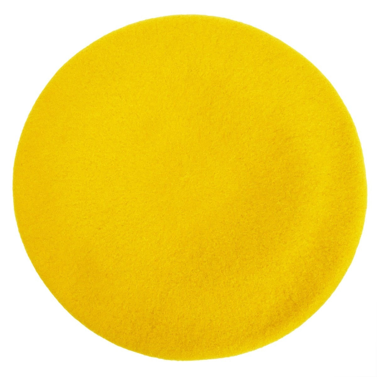 Kangol wool monty beret baskenmütze, Gelb