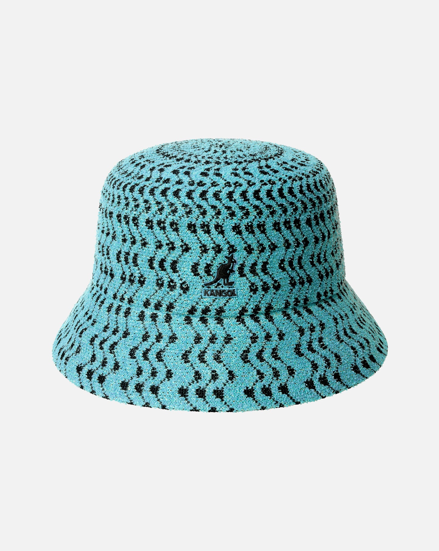Kangol bermuda zig zag bucket fischerhut, Grün